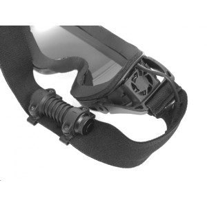 Protective goggle with Built-In Anti-Fog Fan - Black [FMA]